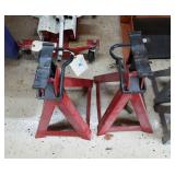 (2) Jack stands.