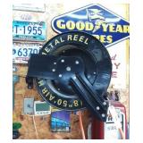 Air hose and reel.
