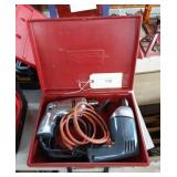 (2) Drill motors in case.