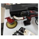 Air Sander, Milwaukee Drill motor.