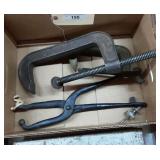 Clamps.