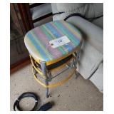 Stool with folding steps.