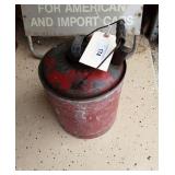 Metal Fuel Can.