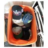 Container of hats.