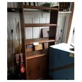 Shelving unit.