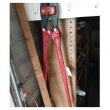 Large pair of bolt cutters.