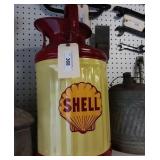 Shell Oil Can.