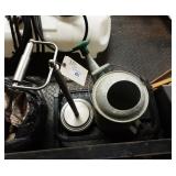 Step, TP holder, Watering Can.