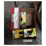 Misc box lot.