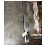 Lengths of tubing/ pipe.