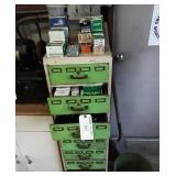 Cabinet and contents