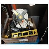 Box of misc items.