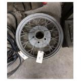 Spoke wheel.