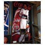 Coke sign w/ Dale Earhardt and car display.