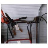 (6) pieces garden tools.