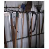 (12) pieces yard tools.