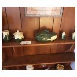 (5) pieces -ceramic displays.