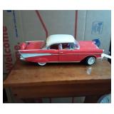 57 Chev Belair. -metal.