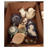 Box lot China.