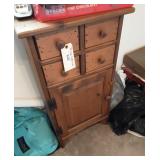 Pine Cabinet.