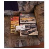 (3) Model cars.