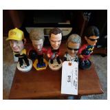 Bobblehead collection.