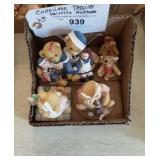 Cherished Teddies. (6) pieces.