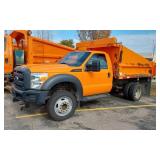 2012 FORD DUMP