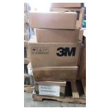 5 BOXES ASSORTED MASKS-VARIOUS BRANDS AND TYPES