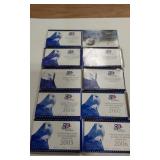 U.S. COINS PROOF SETS-10 SETS- UNITED STATES