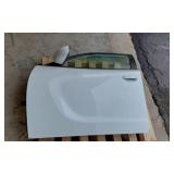 DODGE DRIVERS SIDE FRONT DOOR - WHITE