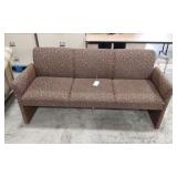 3 CUSHION COUCH- PADDED BENCH WITH BACK-LIGHT