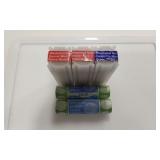 5 ROLLS NICKELS- TOTAL2 ROLLS- DENVER MINT 2004