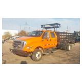 2013 F-650 XL SUPER DUTY- STAKE TRUCK