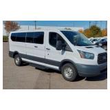 2016 FORD TRANSIT E350 WHITE VAN