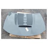 DODGE HEMI HOOD- GRAY