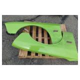 DODGE 392 HEMI FRONT FENDERS-GREEN