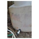 1500 GALLON WHITE WATER TANK WITH LID