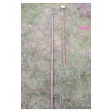 2 VINTAGE LONG HANDLE BRANCH TRIMMERS AND ONE