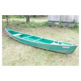 COLEMAN FIBERGLASS CANOE- MARINE 17