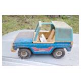 VINTAGE TONKA METAL AND PLASTIC TOY BRONCO