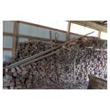 WELL SEASONED SPLIT FIREWOOD- APPROXIMATELY 10-12