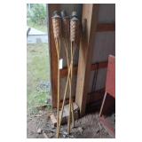 4 TIKI TORCHES