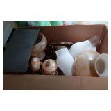 CEILING FAN AND HANGING LIGHT- NEW IN OPENED