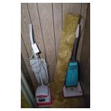 CONTENTS OF CLOSET- VACUMNS AND MORE