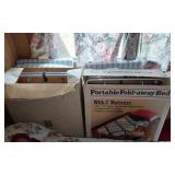 2 FOLDAWAY BEDS AND MATTRESSES