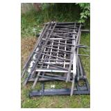 ALUMINUM RAILING  LOT- CONTENTS OF PILE