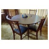TABLE AND 4 CHAIRS
