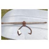 VINTAGE 2 MAN LOG TONGS-