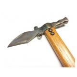 HAND FORGED - TOMAHWAK- HATCHET- ALL HAND CRAFTED